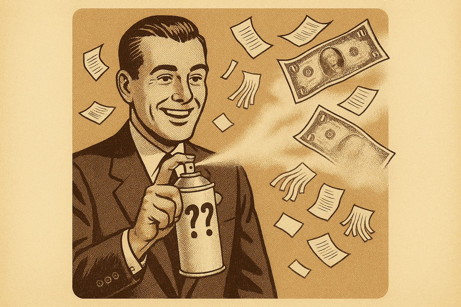 PLAUSIBLE DENIABILITY SPRAY